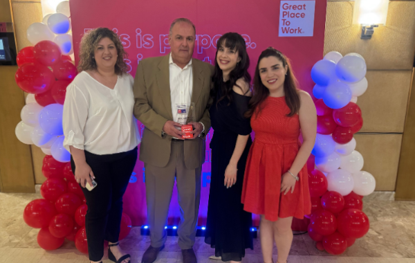 Great Place to Work award ceremony