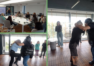 Women’s self-defense training