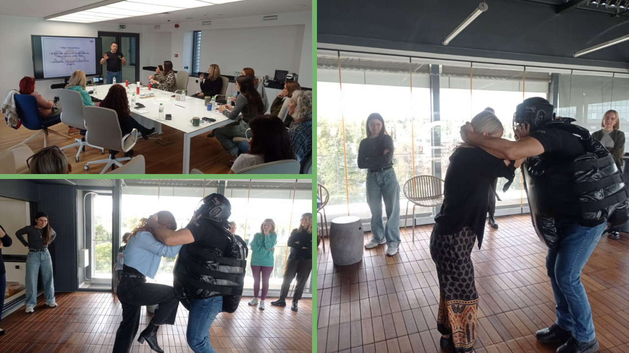 Women’s self-defense training